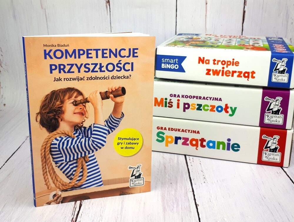 Poradnik „Kompetencje przyszłości. Jak rozwijać zdolności dziecka? - Kapitan Nauka